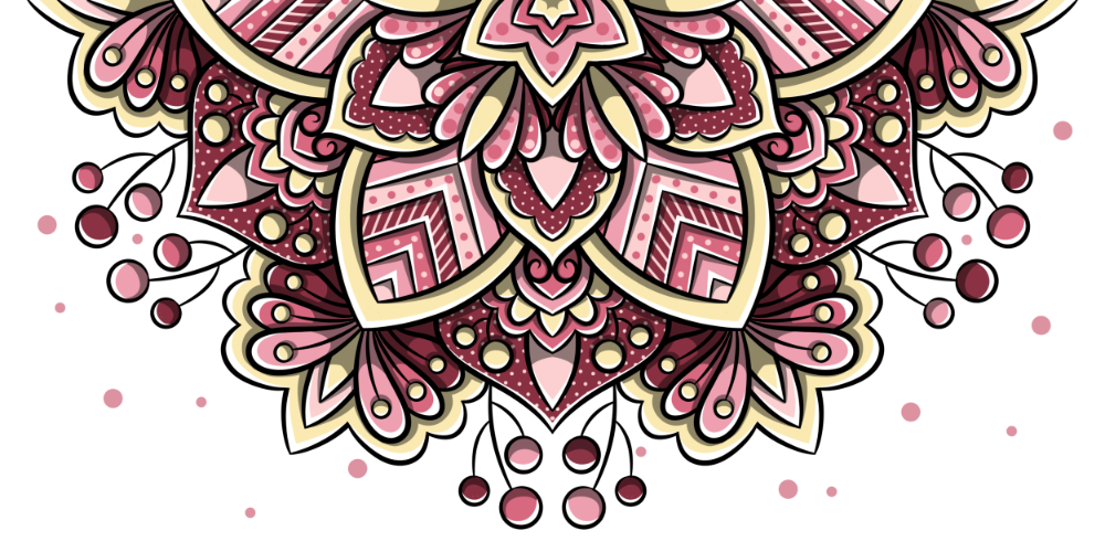 Mandala del sexto vídeo de Emociónate Dibujando